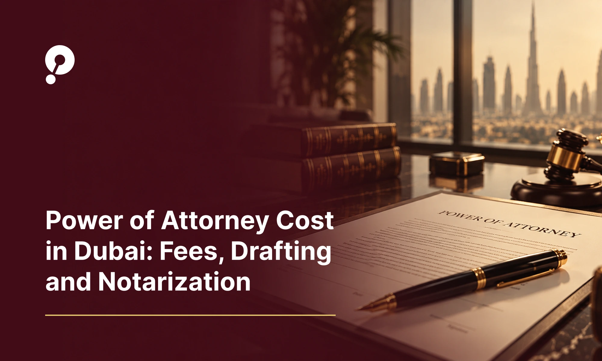power of attorney cost dubai