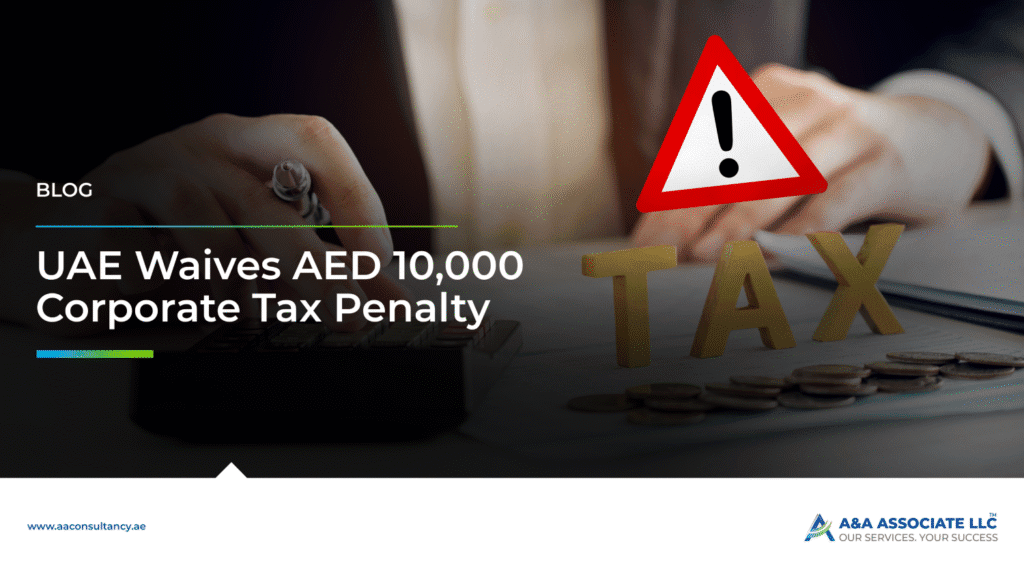 UAE Corporate Tax Penalty Waiver